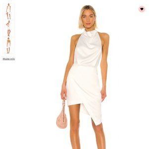 Revolve Elliatt Camo Dress in White